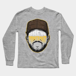 Drew Pomeranz San Diego Player Silhouette Long Sleeve T-Shirt